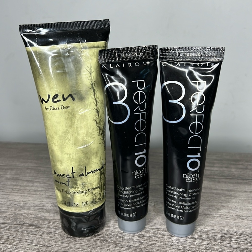 Lot Of Wen and Clairol Hair Products Conditioner Styling Cream NEW